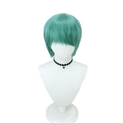 Anime witch full staff cos wig a variety of character styles full head cover Halloween (Bay A)