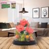 Lesser & Pavey Christmas Mini Bricks Pink Roses Building Blocks for Home & Office | Artificial Flowers Mini Pots for Decor | Micro Bricks Sets for Adults & Kids | Lovely Gift for Women & Men view 4
