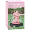 Lesser & Pavey Christmas Mini Bricks Pink Carnation Building Blocks for Home & Office | Artificial Flowers Mini Pots for Decor | Micro Bricks Sets for Adults & Kids | Lovely Gift for Women & Men view 2