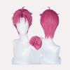 Anime witch full staff cos wig a variety of character styles full head cover Halloween (Abbey) view 1