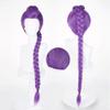 Anime witch full staff cos wig a variety of character styles full head cover Halloween (Abbey) view 4