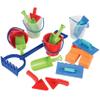 18-Piece Deluxe Sand & Water Play Set  Buckets, Scoops, Spades, Rake & Molds for Sensory Play, STEM Learning & Outdoor or Classroom Use view 2
