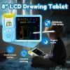 MoLingvora Writing Tablet with Bilingual Flash Cards for Kid, Japanese Blue view 4
