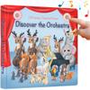 LEARNING BUGS Discover The Orchestra  28 Instrument Sounds and Classical Pieces, Musical Books for Toddlers, 28-Button Music Book, Musical Toys for Toddlers 1-3 view 1