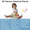 LEARNING BUGS Discover The Orchestra  28 Instrument Sounds and Classical Pieces, Musical Books for Toddlers, 28-Button Music Book, Musical Toys for Toddlers 1-3 view 3