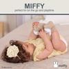 Kids Preferred Miffy Baby Foot Rattle Set - Super Soft Rattles, Neutral Colors, Soft Sensory Elastic Socks, Embroidered Details, Ages 0 to 9 Months view 2