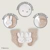 Kids Preferred Miffy Baby Foot Rattle Set - Super Soft Rattles, Neutral Colors, Soft Sensory Elastic Socks, Embroidered Details, Ages 0 to 9 Months view 3