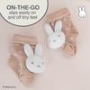 Kids Preferred Miffy Baby Foot Rattle Set - Super Soft Rattles, Neutral Colors, Soft Sensory Elastic Socks, Embroidered Details, Ages 0 to 9 Months view 4