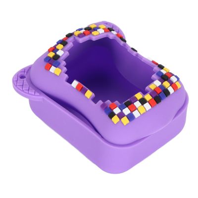 Yunir Silicone Cover for BITZEE Interactive Toy Digital Pet, Protective Skin Sleeve with Lanyard for Virtual Electronic Pets Accessories (Purple)
