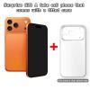 Fake Phone Dummy PropPhone, BlackScreen Decoy PhonePear PhoneNon-Working Phone17Air 17Pro Max, DisplayPhone Look Like Real Phonepro max 17 (17Pro,Cosmic Orange,Black Screen) Prop Mobile Phone view 4
