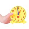 Constructive Playthings EDX-815 Geared Student Clock  12-Hour Analog Teaching Clock for Kids, Yellow  Learn to Tell Time with Hands-On Practice view 2