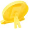 Constructive Playthings EDX-815 Geared Student Clock  12-Hour Analog Teaching Clock for Kids, Yellow  Learn to Tell Time with Hands-On Practice view 4