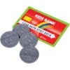 Constructive Playthings Touchpad Cash Register with Calculator  Pretend Play Grocery Set for Math Skills & Early Childhood Education view 3