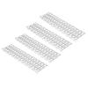 The Lord of the Tools 4X Silver Metal Escape Plates 144x40mm Compatible with 1/10 1/8 RC Car Anti-Skid Plate view 1