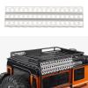 The Lord of the Tools 4X Silver Metal Escape Plates 144x40mm Compatible with 1/10 1/8 RC Car Anti-Skid Plate view 2