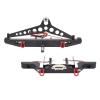 For Axial For TRX-4 For Defender For SCX10 I II III 90046 90047 AX103007 1/10 RC Crawler Part Metal Front Bumper Repair Replacement Accessories Bumper Parts(Front Rear) view 1