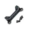 For Wltoys 104006 104010 104020 104026 1/10 RC Car Metal Front Bumper Mount Stand Upgrade Parts Accessories Bumper Parts(Black) view 1