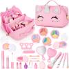 Kids Washable Makeup Kit for Girls with Cosmetic Bag - 29 Pcs Real Non Toxic Make up Set for Toddlers - Valentines Day Gifts for Kids - Unicorn Makeup Toy for 3 4 5 6 7 8 9 10 Years Old Birthday Gift view 1