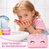 Kids Washable Makeup Kit for Girls with Cosmetic Bag - 29 Pcs Real Non Toxic Make up Set for Toddlers - Valentines Day Gifts for Kids - Unicorn Makeup Toy for 3 4 5 6 7 8 9 10 Years Old Birthday Gift view 4