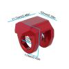 eMagTech 4pcs Remote Control Car Aluminum Alloy Shock Resistant Cap Protector Compatible with ARRMA Granite Typhon Grom, Red view 4