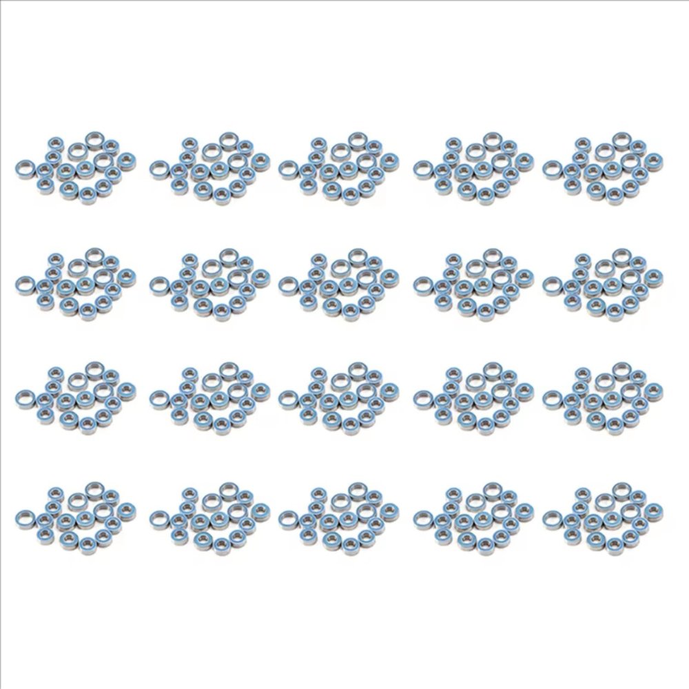 Compatible with Tamiya for TT-02 TT-02D 1/10 Remote Control Car Upgrades Parts Accessories 320PCS Sealed Ball Bearing Kit RC Car Accessories