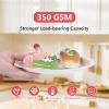 100 Pcs Farm Chicken Party Supplies Silly Goose Chicken Flower Horse Cow Plates and Napkins Disposable Farm Animals Tableware Set for Farmer Kids Tea Party Baby Shower Party Decorations Serves 50 view 2