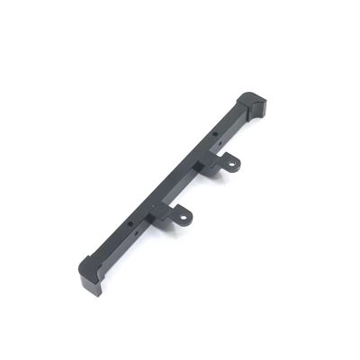 For MN For MN98 D90 D91 D96 99S 1/12 Metal Upgrade Front And Rear Bumpers RC Car Parts Repair Replacement Accessories Bumper Parts(Black,Front)