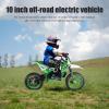 Fukursul Rocket Electric Dirt Bike & Off Road Mini Motocross, Electric Pocket Motorbike with Mechanical Disc Brakes & 10 Inch Tires - Perfect Dirt Bike for Adventure Green view 4