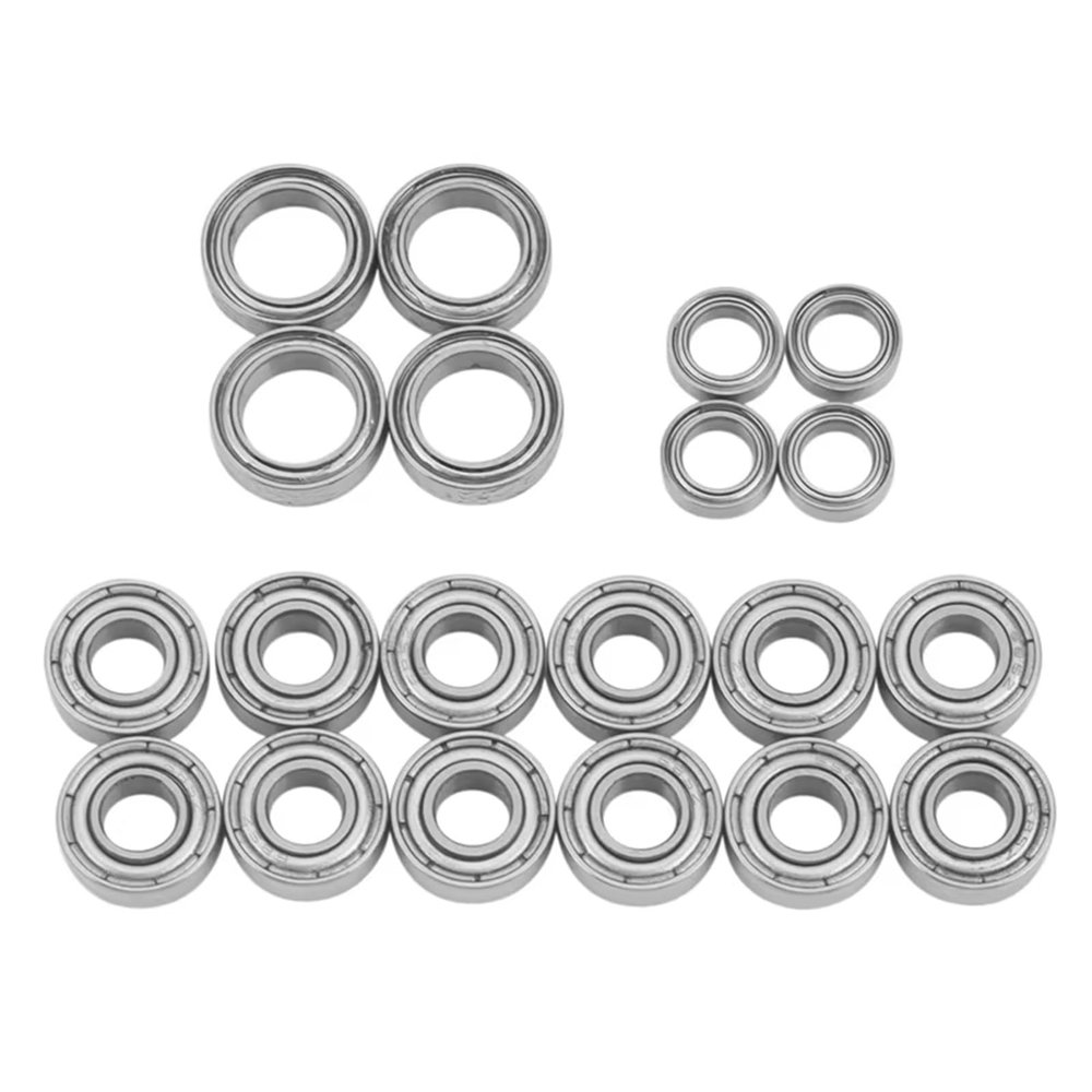 Compatible with Tamiya for TT01 TT01D TT01E TT01R DF02 1/10 RC Car Upgrade Parts Accessories 20Pcs Ball Bearing Kit RC Car Accessories