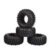 4PCS 1/10 Scale 1.9" Crawler Tires 96mm/108MM with Insert for 1/10 RC Crawler Axial SCX10 SCX10 II 90046 D90 D110 Tamiya(108MM) view 2