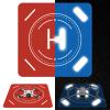 FPVtosky Nighttime Reflective Drone Landing Pad, Fast-fold Double Sided Waterproof Landig Pad Weighted for DJI Lito X1/Mini 5 Pro/ 4/3 Pro/Mini 4k / Mavic 4 / Air 3s/ Avata 2/ Neo/Flip view 1