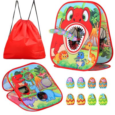 Bean Bag Toss Game for Kids/Backyard Beach Yard Outdoor Toys for Kid Ages 4-8 / Double-Sided Foldable Cornhole Board / 5-Second Setup/Party Supplies for Children