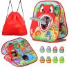 Bean Bag Toss Game for Kids/Backyard Beach Yard Outdoor Toys for Kid Ages 4-8 / Double-Sided Foldable Cornhole Board / 5-Second Setup/Party Supplies for Children view 1