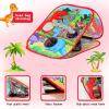 Bean Bag Toss Game for Kids/Backyard Beach Yard Outdoor Toys for Kid Ages 4-8 / Double-Sided Foldable Cornhole Board / 5-Second Setup/Party Supplies for Children view 2