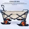 2 in 1 Conversion Attachment - Baby Stroller Ski, Scooter Accessory | Outdoor Lakeside Sports Gear, Park Paths Cycling Resort Sidewalks Golf Cart Riding view 3