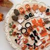 2025 Fall Polymer Clay Cutter Bundle No. 1, Halloween and Autumn Theme Clay Cutters, Maple Leaf, Ghost, Pumpkin, Cozy Fall Craft Supply Set view 3