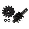 12T 13T 14T 16T Steel Gears Worm Differential Axle Overdrive Underdrive Set Compatible with 1 24 Scale RC Crawler Car SCX24 Upgrade Parts(13T) view 1