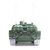 RC Tank, 2.4G France H2408 Leclerc Main Battle RC Tank Model with Sound and Lights, Recoil Simulation, Idea Military Vehicle Gift for Adults and Teens (Infrared Battle/Metal Upgraded Version) view 3