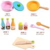 Kids Pretend Play Wooden Toy Giraffe Kitchen PlaySet view 3
