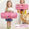 DJY Toddler Nap Mat,Kid Slumber Bag with Removable Pillow & Minky Blanket,Soft Sleeping Mat Perfect for Daycare,Preschool,Kindergarten,Travel view 3