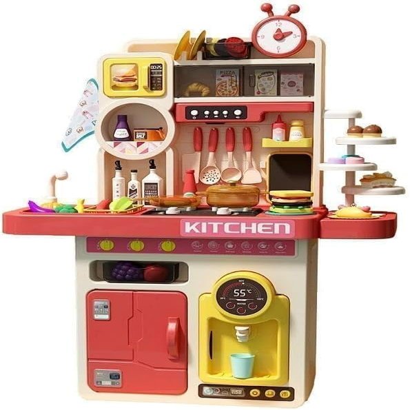 Kids Kitchen Toy Set Baby Pretend Play Houses Children's Play Kitchen pots and Pans Set 94pcs/Set