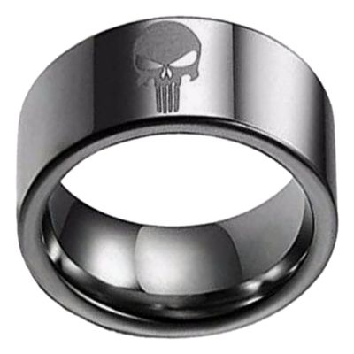 TCB Creations The Punish Skull Frank Castle Superhero Metal Fashion Jewelry Finger Ring (11)