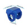 eMagTech 4pcs Remote Control Car Aluminum Alloy Shock Resistant Cap Protector Compatible with ARRMA Granite Typhon Grom, Blue view 4