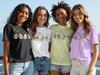Adorable Little Ducks Tshirt with Speech Bubbles Love Fun 3XL / Asphalt view 4