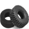 Rc Car Wheel Rim Tire for Axial for SCX24 for FMS for TRX4M FCX24 55 * 22mm 1.0 in Rubber Tires Tyre for 1/18 1/24 RC Crawler Upgrades Parts(55mm*22mm) view 2