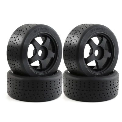 Rc Car Wheel Rim Tire for Arrma 1/7 for Infraction for Felony for Limitless rc Cars Upgrade Parts 4Pcs 100X42mm 5-Spoke Tire Tyre 17Mm Wheel Hex