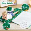 DJY Toddler Nap Mat,Kid Slumber Bag with Removable Pillow & Minky Blanket,Soft Sleeping Mat Perfect for Daycare,Preschool,Kindergarten,Travel view 4