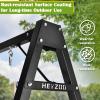 Swing Set Frame, Swing Stand 8FT, 880 lbs Capacity Heavy Duty Metal Outdoor Playground Frame for Backyards, Hammock Stand view 3