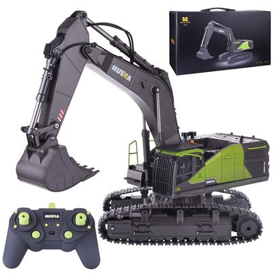 WOWOBONTOY RC Construction Vehicles Model, 1:14 22CH 2.4G Excavator Remote Control Truck, Idea Vehicle Gift for Adults and Teens