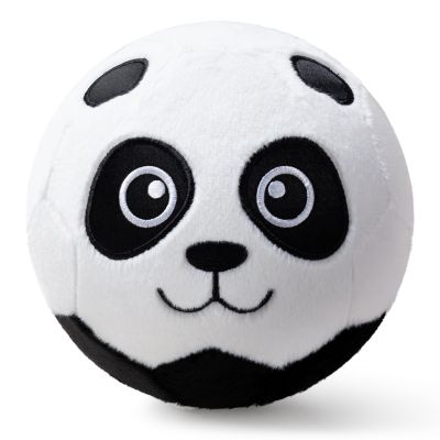 VangeBow Silent Indoor Soccer Balls for Toddlers 1-3, Inflatable Soft Plush Baby Toddler Soccer Ball Toys Gifts for 1 2 3 4 5 Year Old Boy Girl First Birthday Gift (Panda, Pump Include)